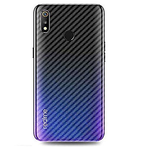 Image of Compatible with Oppo Realme 3I Back Screen Protective Film Carbon Fiber Skin Transparent Screen Guard Sticker