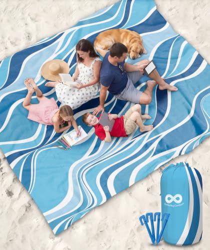 Everlasting Comfort Large Beach Blanket Waterproof...