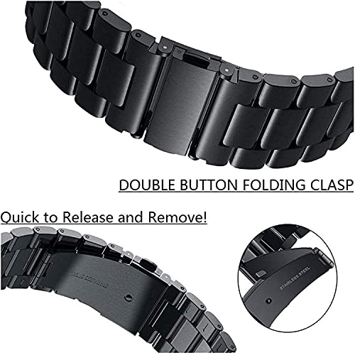 Bracelet en acier inoxydable de 22 mm solide anti-casse