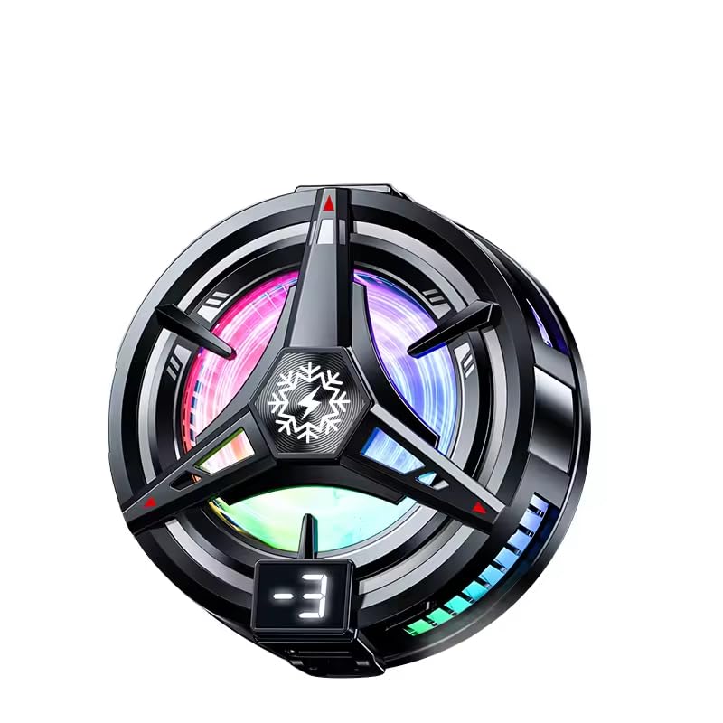 Cooler Magnético Para Celular Para Jogos - Modelo TL-07 - RGB Magnético Resfriamento com