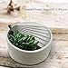 EchoDone Cement Succulent Plant Flower Pot Silicone Mold Garden Concrete Planter Vase Ashtray Molds Candle Holder Crafts Mold for Home Decor