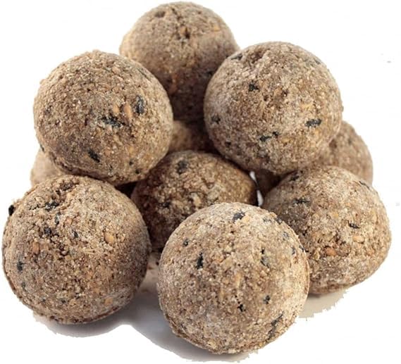 Beewarm Premium Wild Bird Food – Fat Balls for Garden Birds – High Energy, No Mess Bird Feed (3L Bag, Fat Balls)