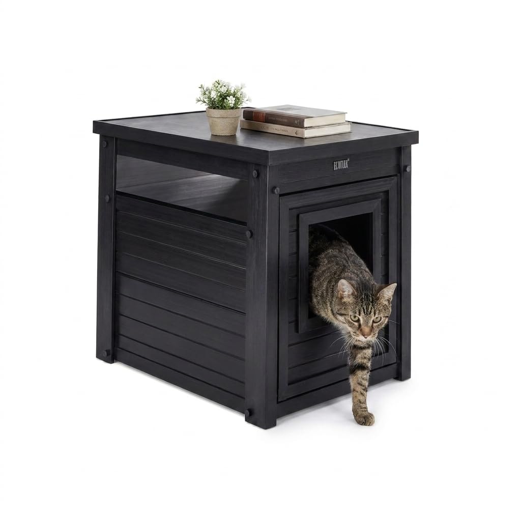New Age Pet ECOFLEX litter box enclosure furniture cabinet