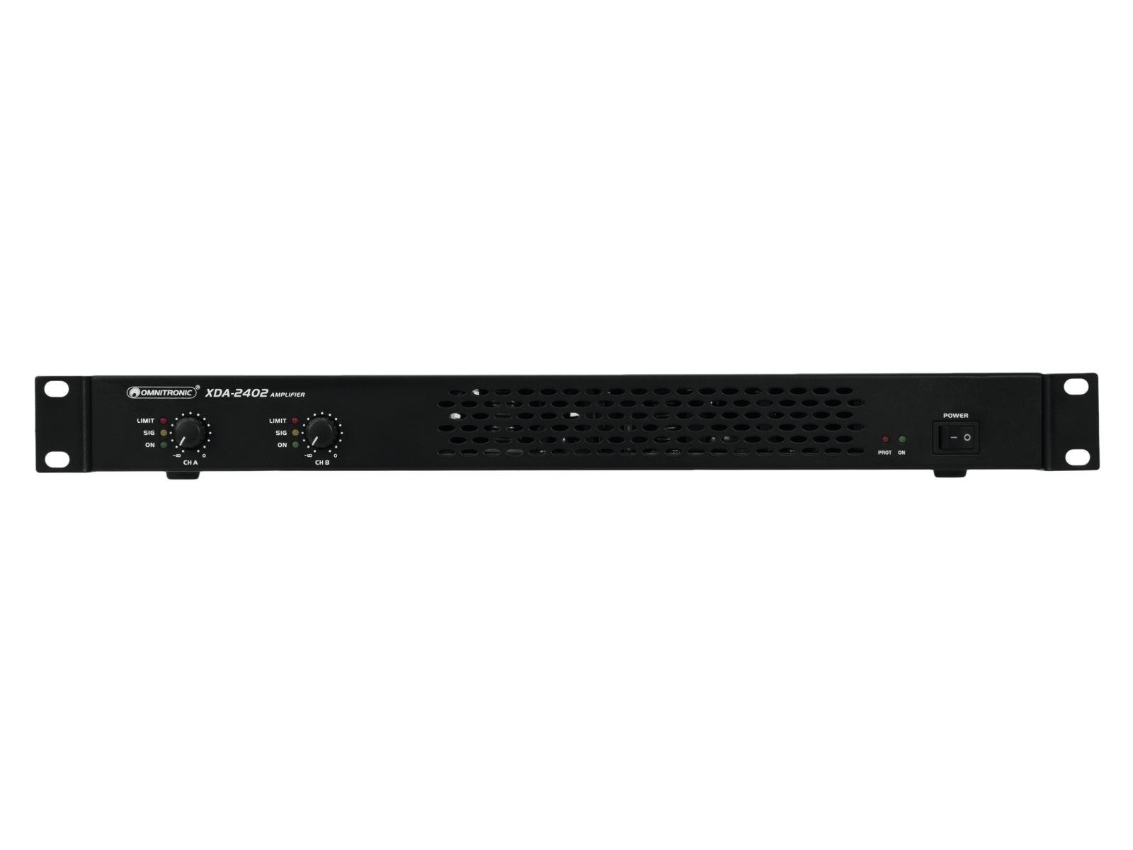 Omnitronic 10451636 Amplificatore di Classe D 1200 Watt