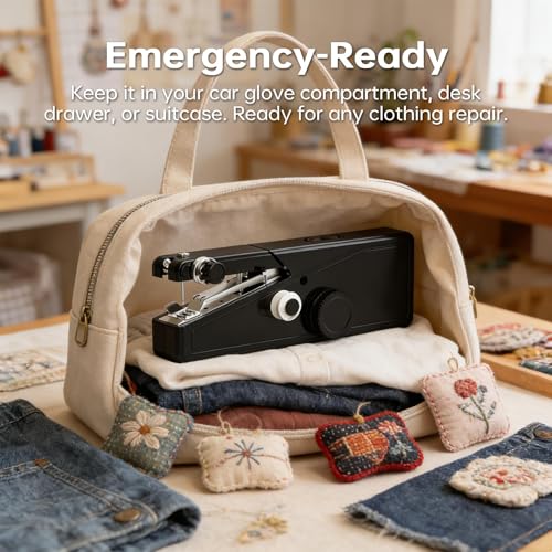 Image of Handheld Sewing Machine For Beginners117