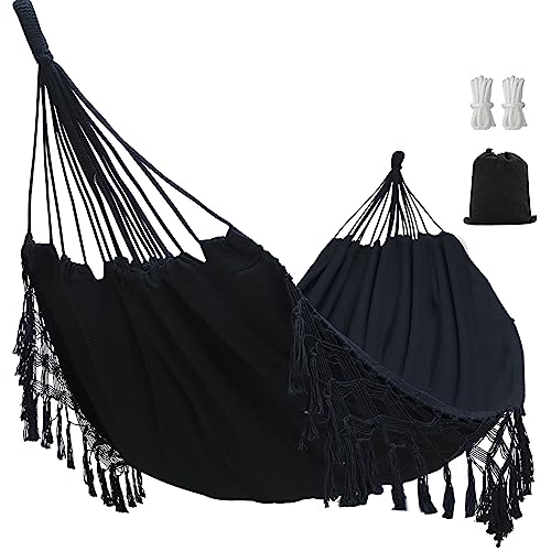 Hängematte Outdoor Boho Hängematte 2 Personen, Tragfähigkeit bis zu...