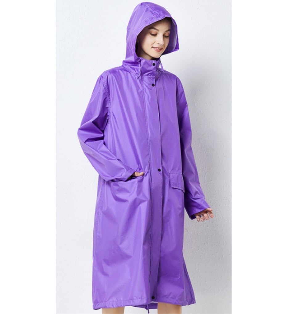 IRYZE Poncho Lluvia Chubasqueros Cortavientos Color Sólido Impermeable Viajes Al Aire Libre Adultos Hombres Y Mujeres Parejas Poncho Chubasquero