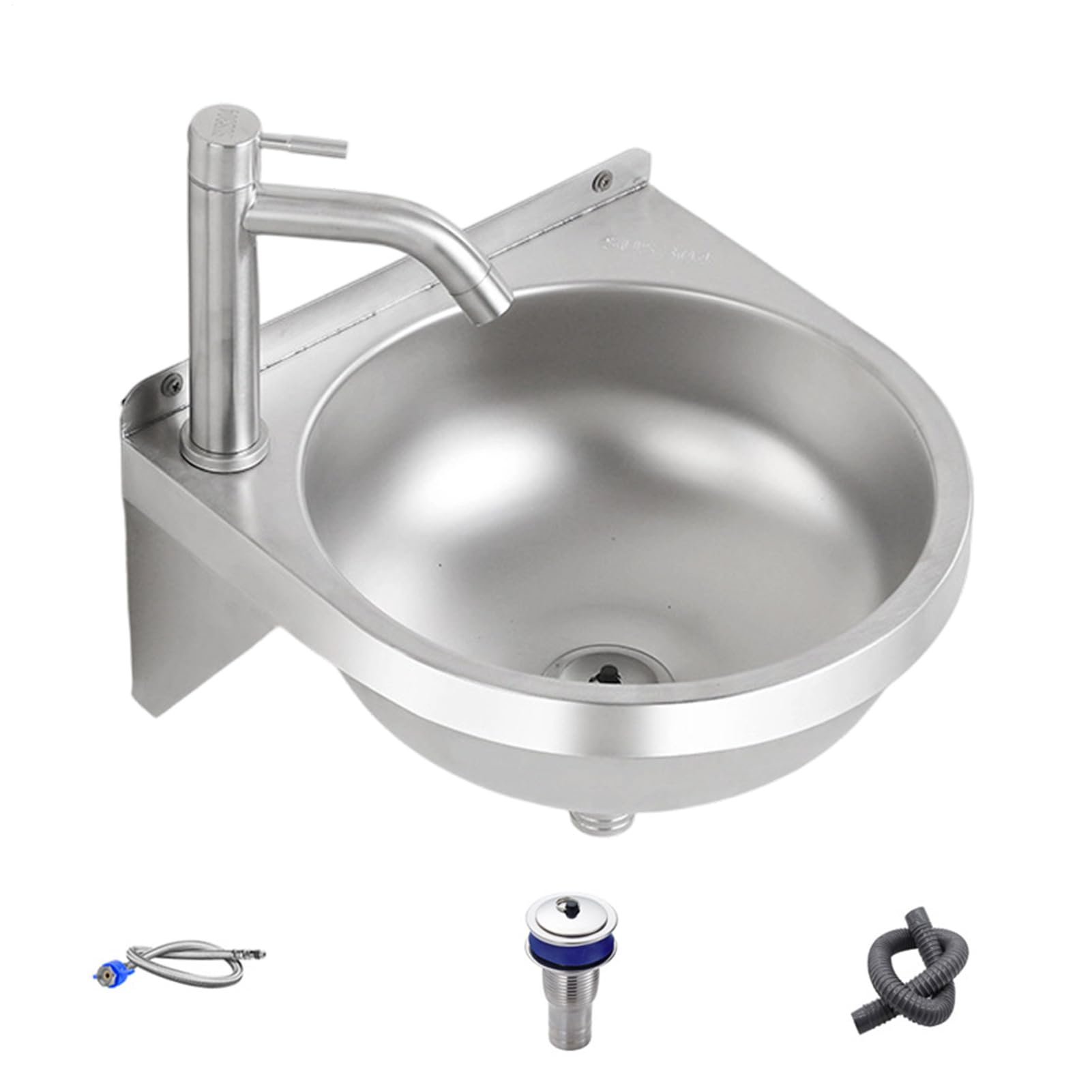 Bagno Mobile Con Lavabo Lavabo a semicircolare per servizi igienici | Lavello per doccia Per Bagno Servizi Igienici Toeletta Cucina Lavanderia Ristorante Casa Bar Hotel