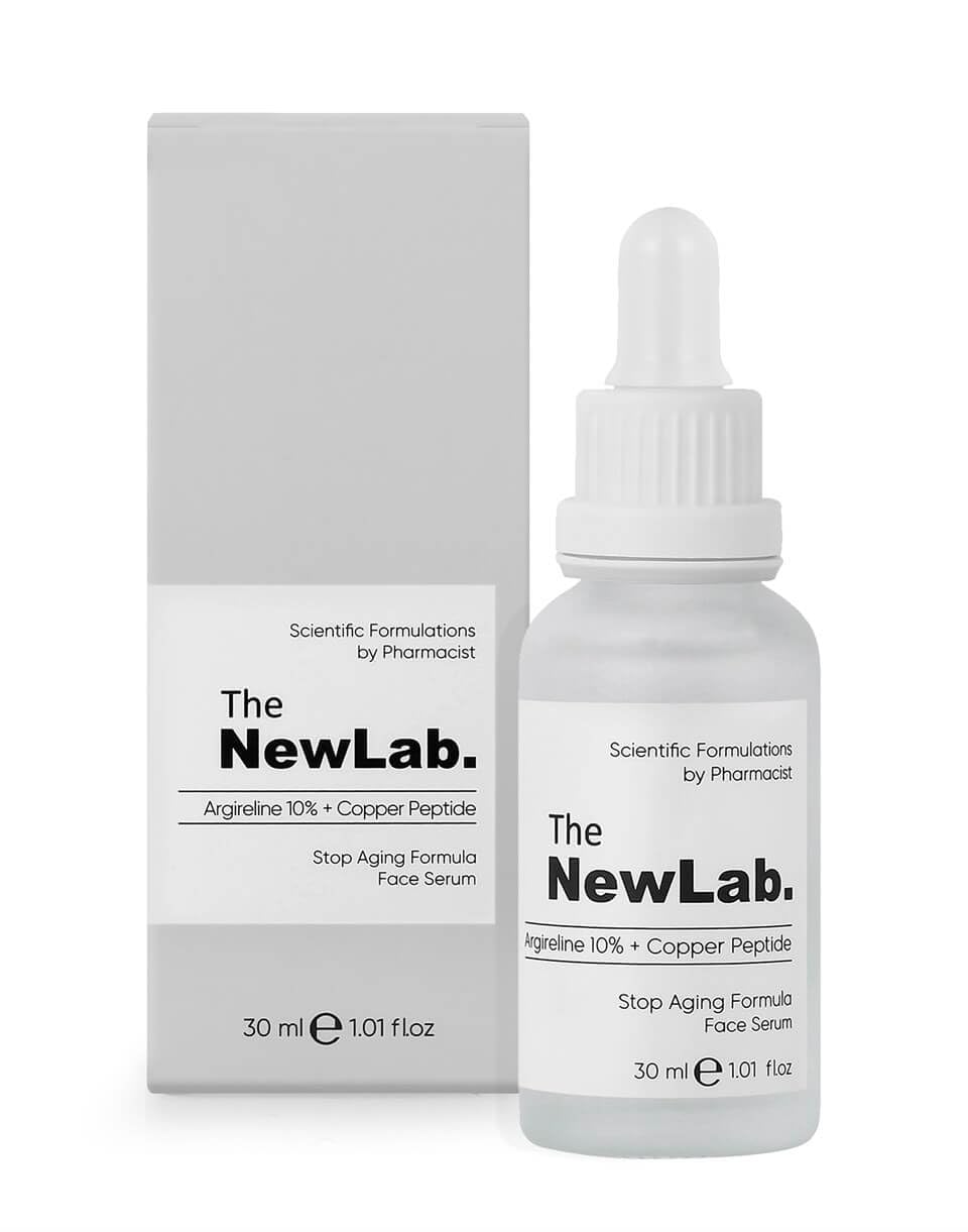 The NewLab. Yaşlanma, Kaz Ayakları & Kırışıklık Karşıtı Peptit Yüz Serumu 30 ml (10% Argireline Peptide)