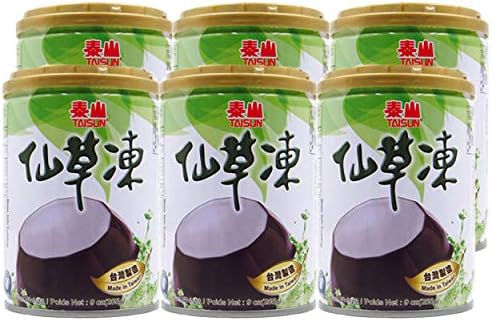 Taisun Grass Herbal Jelly Pudding 260g (Pack of 12 Can) 仙草凍