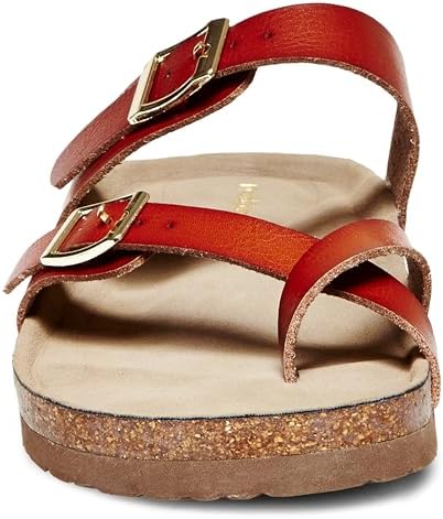 Madden Girl Women's Bryceee Toe Ring Sandal, Cognac Paris, 9 | Image 1