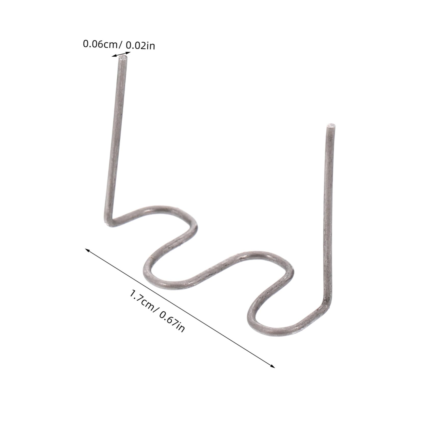 Mipcase 500pcs Bumper Repairing Welding Rod for Car Bumper Repair Machine Welding Brazing Wire Car Repairing Tool (0.6mm)