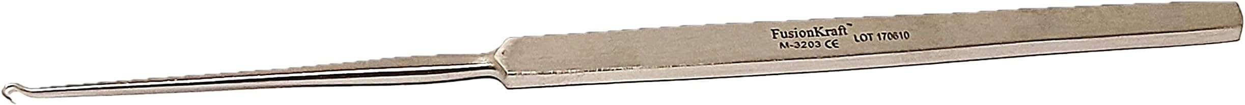 Gillies Skin Hook, Single Prong, Sharp Tip, 6.5" (Plastic, Nasal, Neuro Surgery Hook)