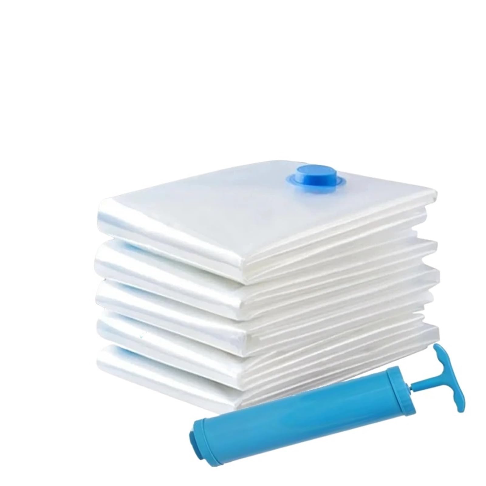 10PCS Vacuum Bag With Valve or Pump for Clothes Storing Large Plastic Compression Empty Travel Accessories Storage Container For Travel