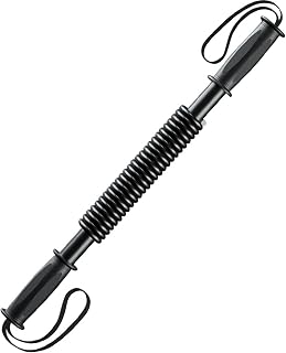 Spring Power Twister Bar, Upper Body Exercise, Fitness Workout Equipment, Chest Expander Strength Training for Muscle Pulling