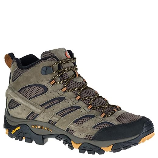 Merrell Men's Moab 2 Vent Mid Hiking Boot, Walnut, 12 2E US