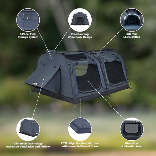 Carpa Kakadu Canvas Swag para 2 personas, Polycotton miniatura 2