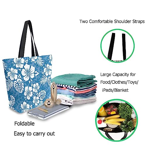 Naanle Cute Pattern Print Big Hand Bag Extra Large Shoulder Tote Bag for Beach Travel Weekender Gym Grocery Shopping3