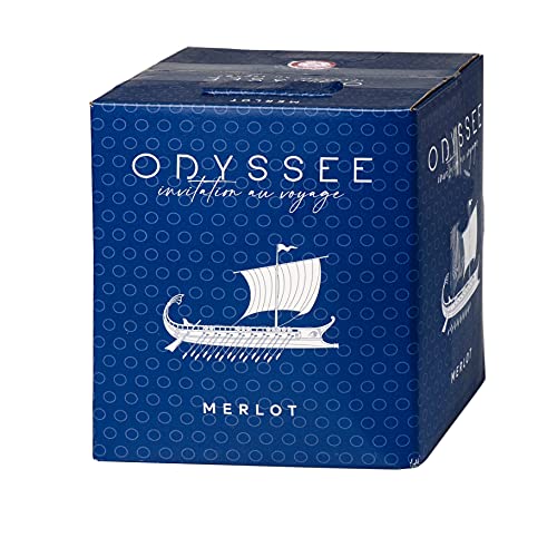 Odyssee BIB Vin Rouge Merlot 3L