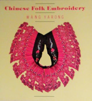 Paperback Chinese Folk Embroidery Book