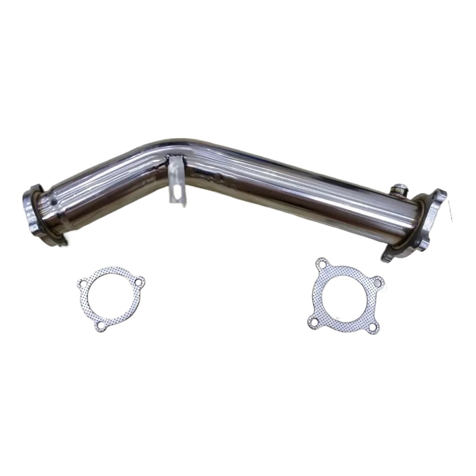 Xuanqingyi Store Downpipe kompatybilny z A4 A5 Q5 kompatybilny z QUATTRO 2.0T B8 MLP 09-12 RACING EXHAUST DOWNPIPE 7.6 cm