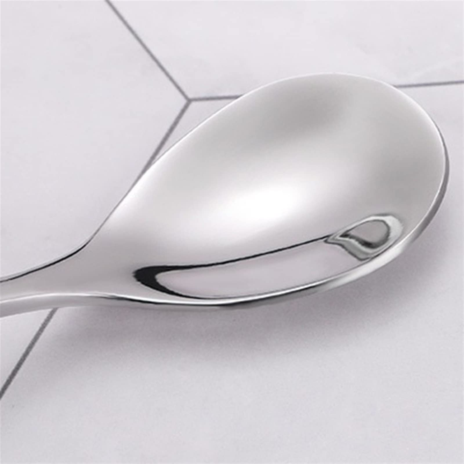 JINGYAN Cuillères à thé Coffee Fruit Spoon Dessert Mixing Tableware Kitchenware Cooking Gadget Dinnerware