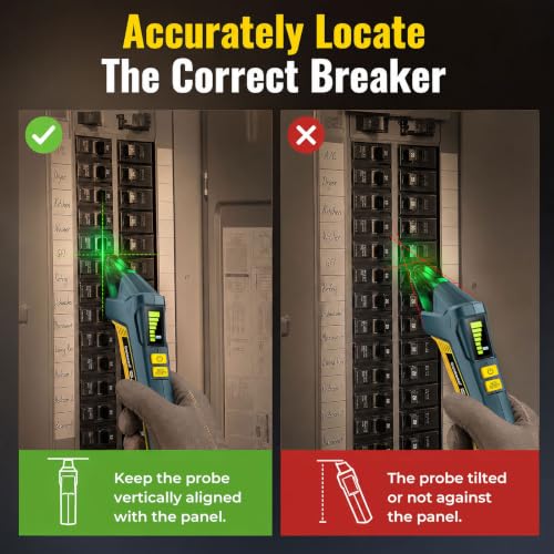 Image of Goldeep CBF05 Circuit Breaker Finder with GFCI Tester-Lemon Yellow