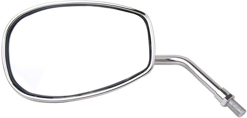 Miniatura 4 de 1 par de espejos retrovisores cromados para motocicleta compatible con Honda VTX1800