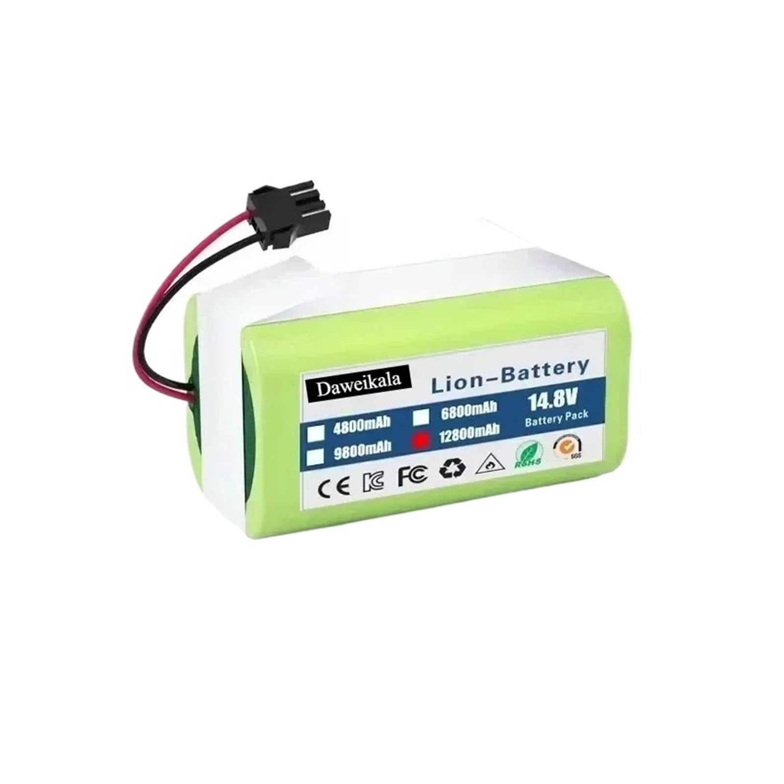 LTDXLNBWQ 14.4V 6800mAh Li-ion Battery, Compatible With Conga Excellence 950 990 1090 1790 1990,Compatible With Deebot N79S N79 DN622, Compatible With Eufy Robovac 11S 12 X500(3500mAh)