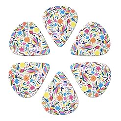 Ensemble de 6 médiators de guitare mexicains Otomi Animals pour guitare acoustique, guitare électrique, basse, ukulélé… - Les Beatles, Paul McCartney, John Lennon, RIngo Starr, George Harrison Ensemble de 6 médiators de guitare mexicains Otomi Animals pour guitare acoustique, guitare électrique, basse, ukulélé… – Image 4