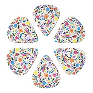 Ensemble de 6 médiators de guitare mexicains Otomi Animals pour guitare acoustique, guitare électrique, basse, ukulélé… - Les Beatles, Paul McCartney, John Lennon, RIngo Starr, George Harrison Ensemble de 6 médiators de guitare mexicains Otomi Animals pour guitare acoustique, guitare électrique, basse, ukulélé… – Image 4