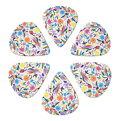 Ensemble de 6 médiators de guitare mexicains Otomi Animals pour guitare acoustique, guitare électrique, basse, ukulélé… - Les Beatles, Paul McCartney, John Lennon, RIngo Starr, George Harrison Ensemble de 6 médiators de guitare mexicains Otomi Animals pour guitare acoustique, guitare électrique, basse, ukulélé… – Image 5