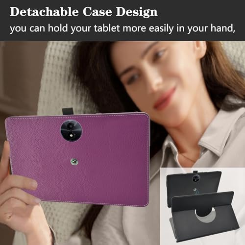 Étui rotatif TCL Tab 11 Gen 2 LiuShan avec housse amovible 360 - 3
