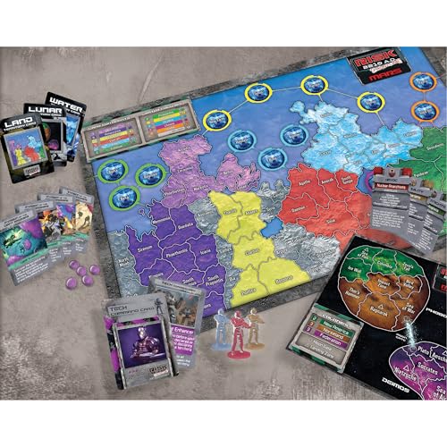 Risk 2210 A.D. Frontline Expansion por Renegade Game Studios miniatura 4