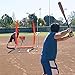 GoSports 7 ft x 4 ft I Screen - Baseball & Softball Pitcher Protection Net, Must-Have for Safe Training
