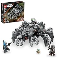 LEGO Star Wars Spider Tank Building Toy - Pretend Play Mech for Boys & Girls, Ages 9+ Years - Star Wars Toys for Fans - Gifts for Kids - 75361