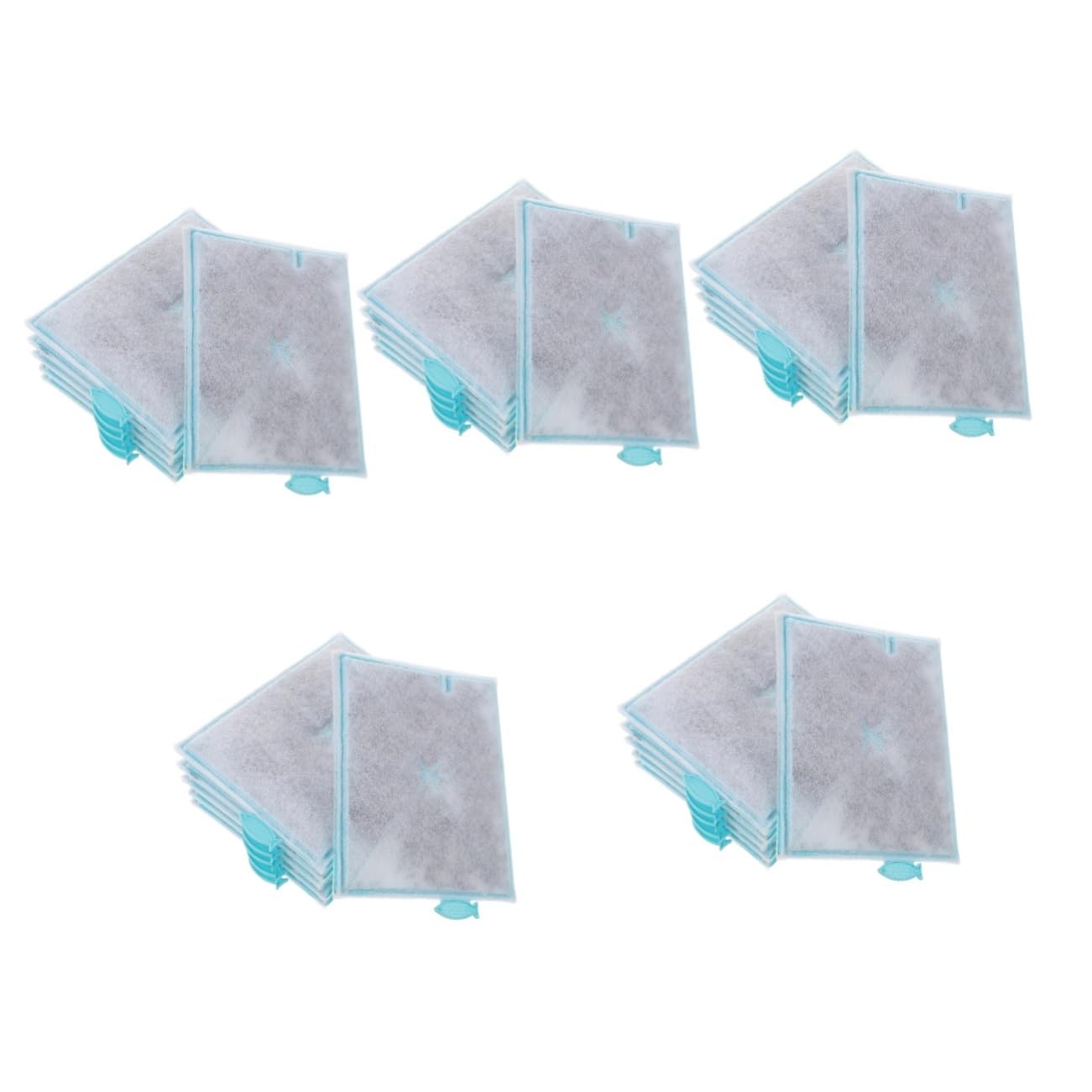 HANABASS 30piezas Esponja De Acuario Filtro De Algodón para Pecera Accesorios De Filtración Eficientes y Reemplazables Compatible
