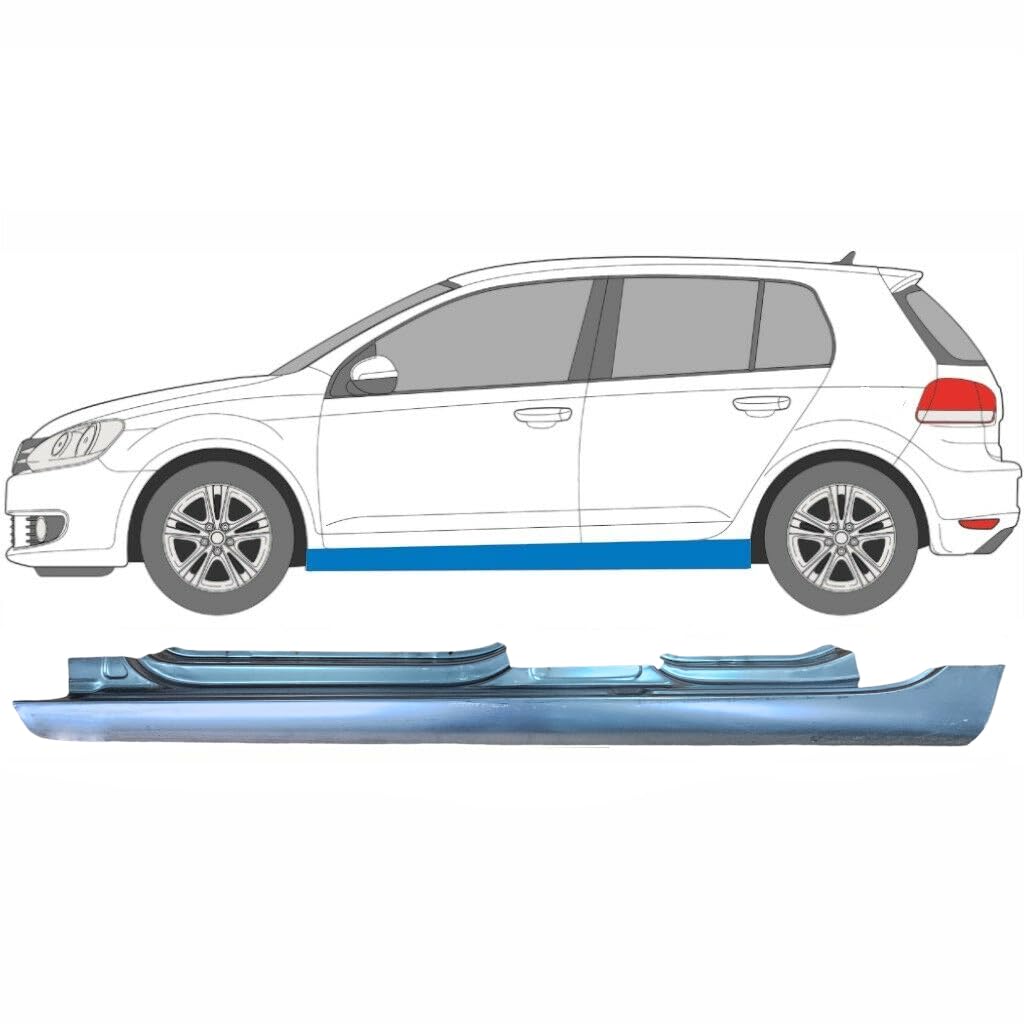 Voll schweller für Volkswagen Golf 6 2008-2013 / Links