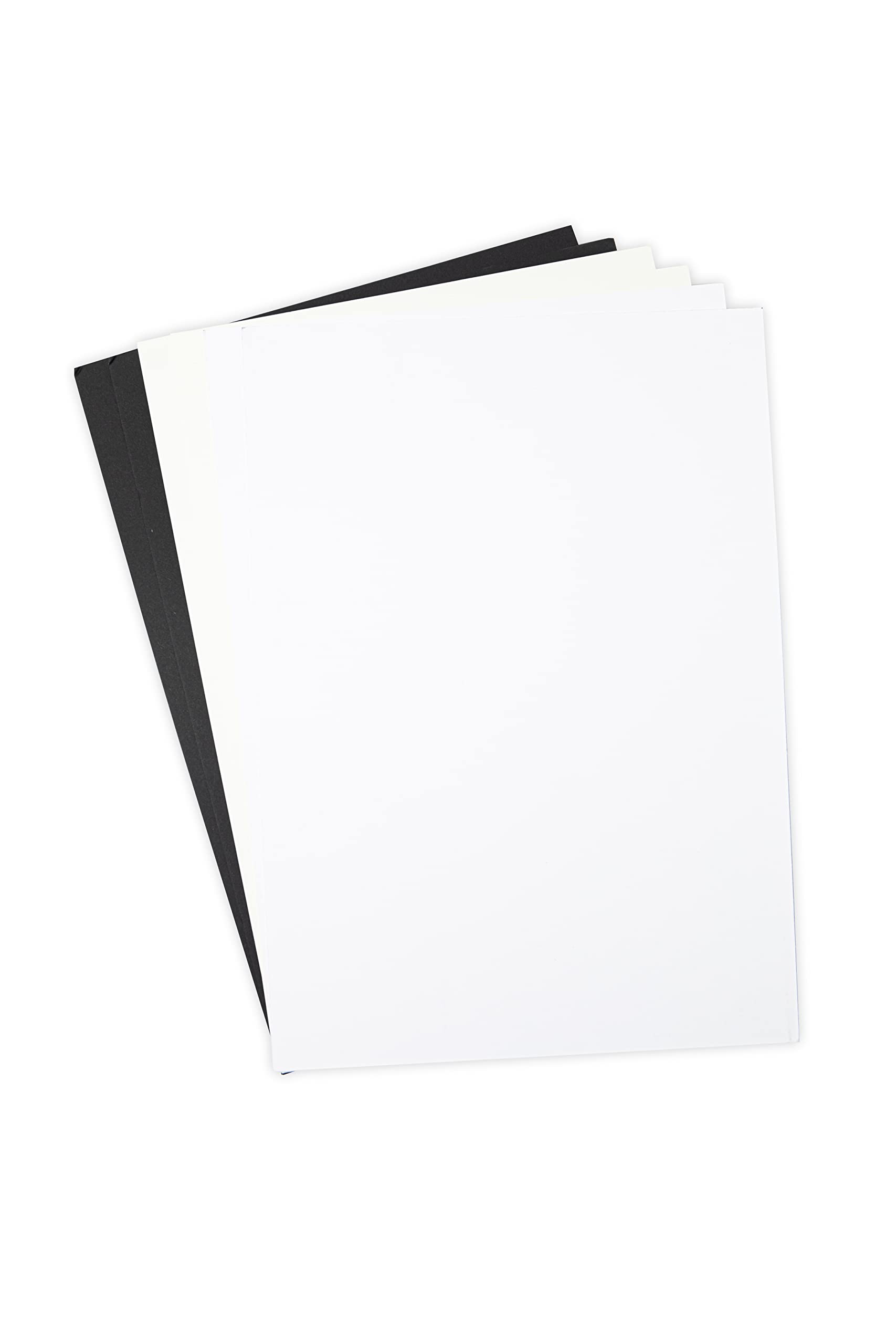 Sizzix Surfacez Cardstock A4 Black/Ivory/White 60PK | 665989 | Chapter 3 2022