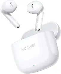 Fone de ouvido sem fio TWS,HUAWEI FreeBuds SE 2, bateria com duração de 40 horas, compacto e confortável de segurar, 3 horas de reprodução de música com uma carga de 10 minutos (White)