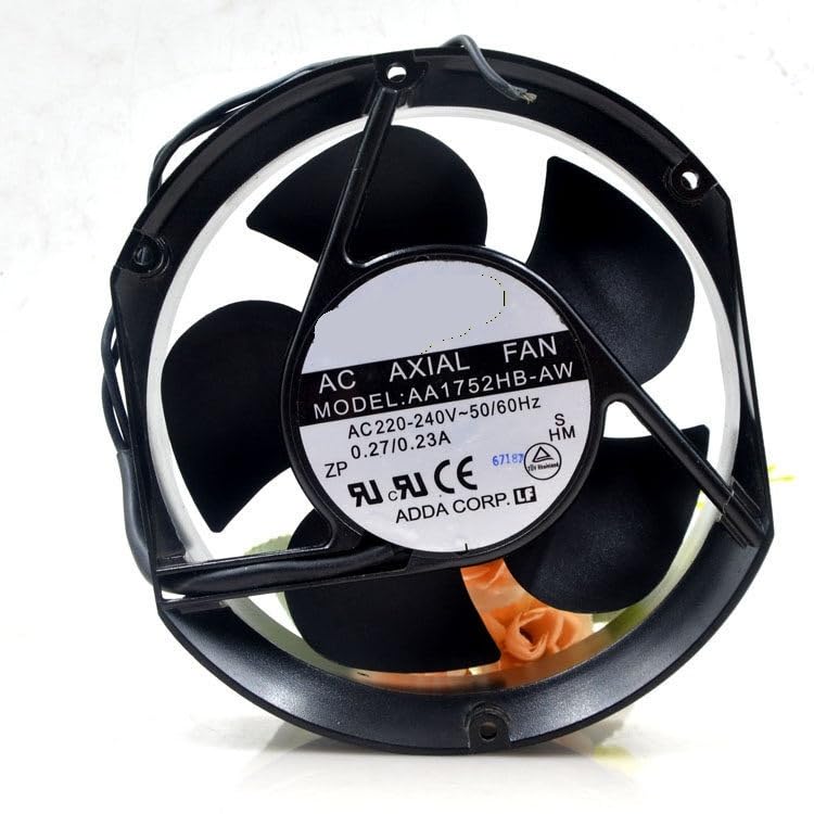 AA1752HB-AW 220V AC 0.27A 172x150x51mm Axial Fan 17CM for Industrial Cabinets