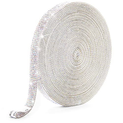 Cinta de diamantes de imitación autoadhesiva para decorar sin pegamento sucio 2