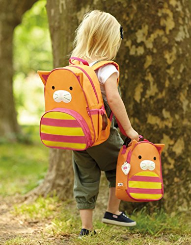 Mochila com Cinto Gato, Skip Hop, Laranja