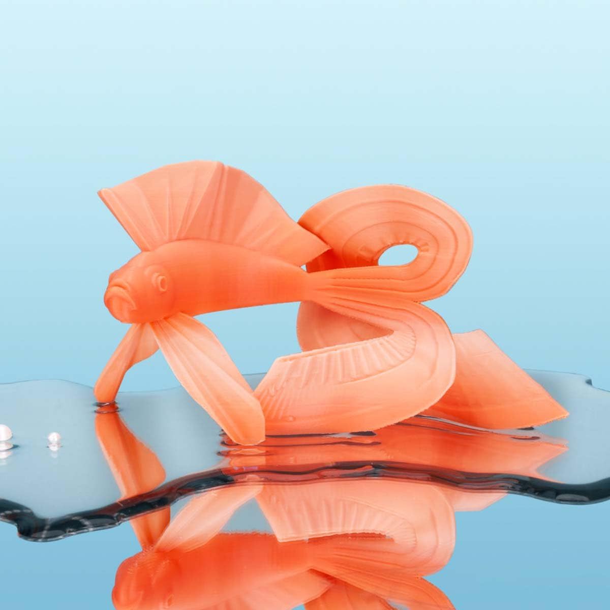 Bambu Lab PLA Basic - Filamento degradado 3D bicolor, 1,75 mm, 1 kg, con bobina reutilizable, color rosa limón