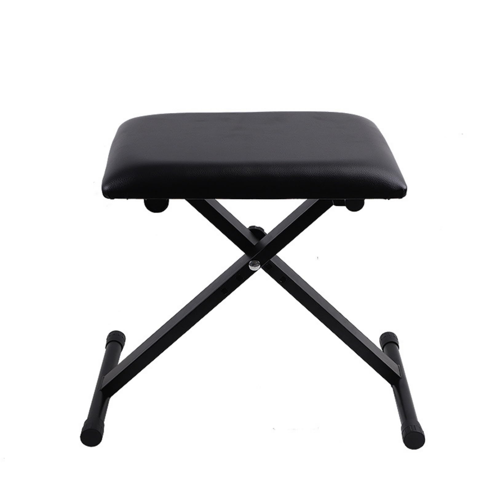 predolo Sgabello Pieghevole con Sedile Imbottito Regolabile in Altezza Sgabello Portatile per Musicisti, Casa