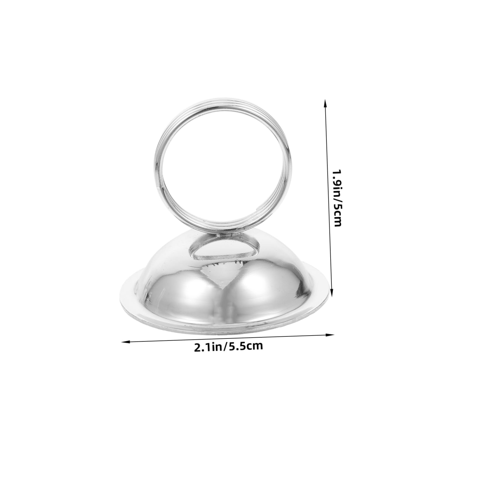 HAKIDZEL Versatile Holders 6pcs Metal Table Number Clips for Wedding Banquet Restaurant Elegant Design