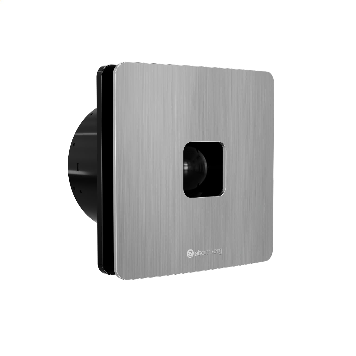 atomberg Studio+ Exhaust 150mm | Suitable for Bathroom, Kitchen | BLDC Motor | Easy to Clean | 1+1 Year Warranty (Brushed Steel)