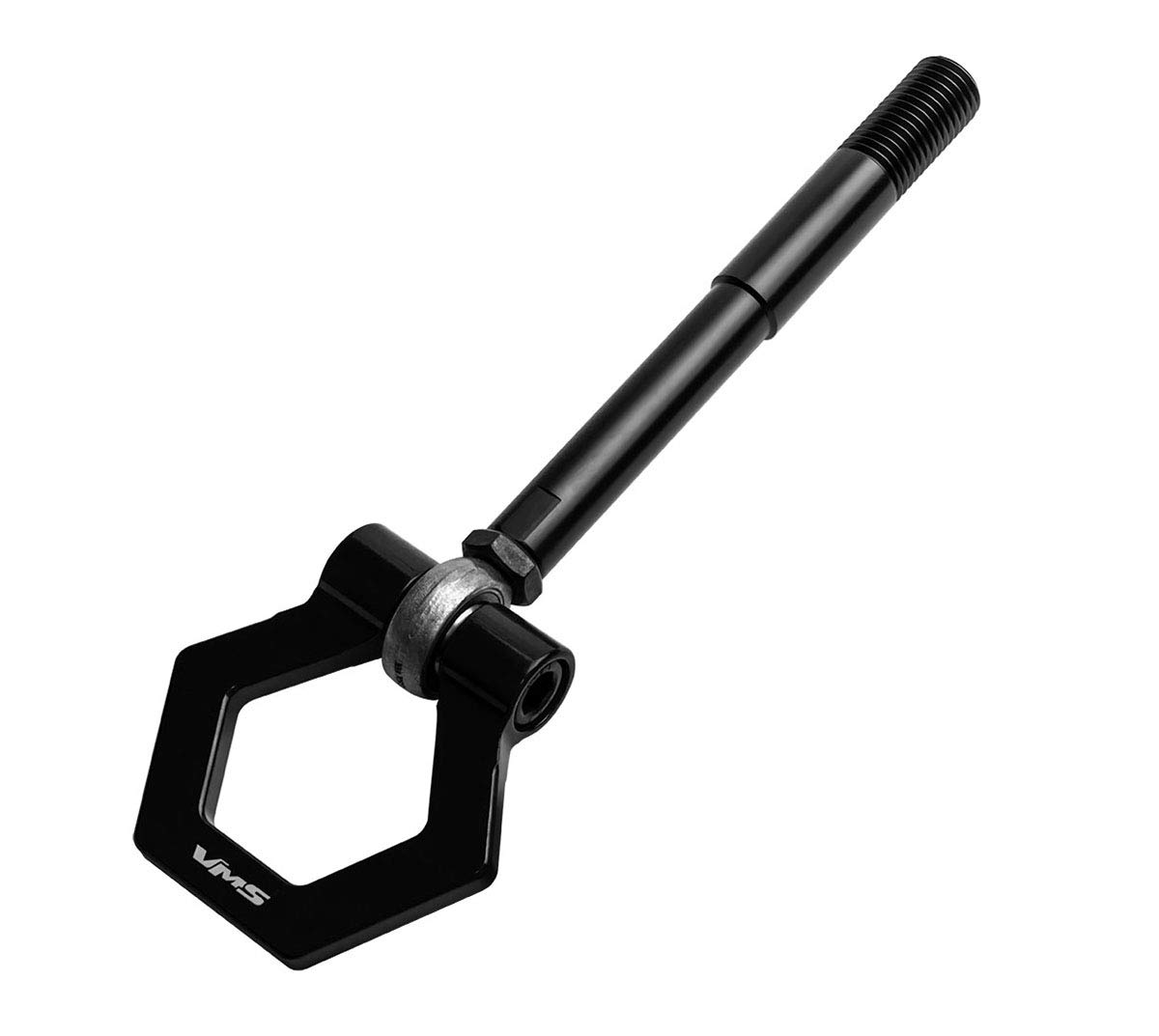 VMS RACING Front Tow Hook in Black Compatible with Chevy Chevrolet Corvette C7 Z06 ZR1 Stingray Oval Track 14-19 2014-2019