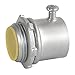 3/4 Inch Insulated Zinc Plated Steel Set Screw Connector-10 per case