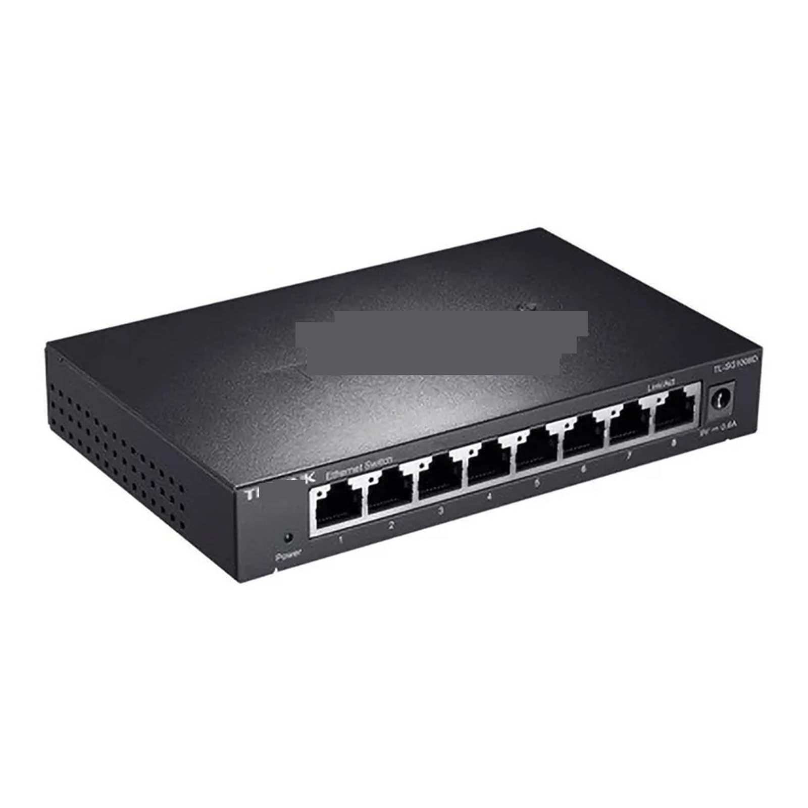 Commutateur intelligent Gigabit 8 ports Ethernet 1000 Mbps Hub réseau Ethernet 1GE RJ45 1 Go Internet LAN Splitter TL-SG1008D (avec adaptateur UE)